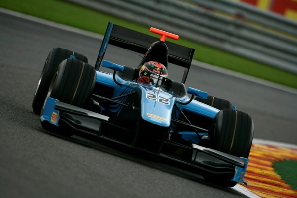 2011 GP2 Series. Round 8.Spa - Francorchamps, Spa, Belgium. 26th August. Friday Practice. Brendon Hartley (NZL, Ocean Racing Technology). Action. Photo: Drew Gibson/GP2 Media Service. Ref: _Y2Z9899.jpg