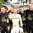 Series veteran wraps up F1 feeder series title with a race to spare after a fourth-place finish in the Singapore feature race...