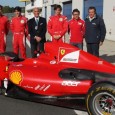 Trio of F3 aces sample Ferrari at Vallelunga European champ Daniel Juncadella is joined by Italian stars Riccardo Agostini and Eddie Cheever Jr behind the wheel of a Ferrari F60 at Vallelunga...
