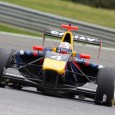 Carlos Sainz Jr was again the man to beat on the second day of GP3 Series pre-season testing at Estoril in Portugal.