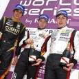 Matthieu Vaxiviere on the top step of an all-French podium in Eurocup opener Matthieu Vaxiviere converted his maiden Eurocup pole into a win with a controlling lights-to-flag drive in the season opener at Aragon.