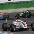 Pizzitola triumphs in reverse-grid race at Hockenheim ART Junior Team's Andrea Pizzitola took his maiden Formula Renault 2.0 NEC win in the third race of the opening round at Hockenheim.