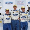 Juan Rosso stole second place from Andy Richardson on the last lap of the third and final Formula Ford race at Thruxton, as Dan Cammish extended his winning streak to nine races.