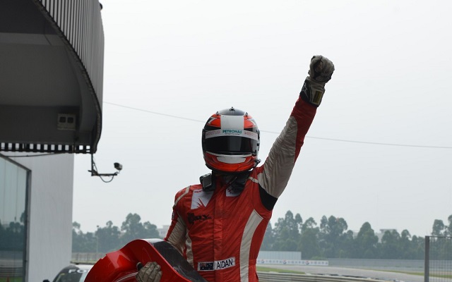 Aidan Wright's stellar Inje outing has seen him rocket into title contention (Photo: Formula Masters China)