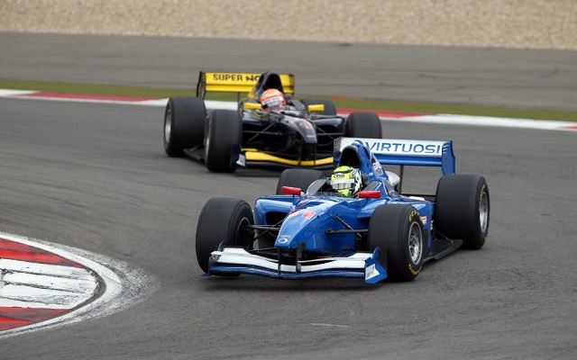 Kiss and Pommer ended up taking centre stage in the fight for the runner-up spot (Photo: Auto GP)